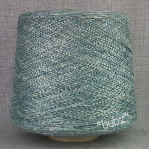 Filato lino viscosa blu - filato,