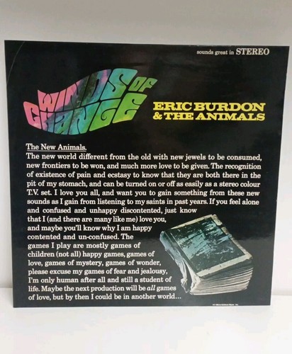 Eric burdon the animals - &,