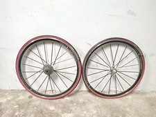 P ruote  wheels  vintage corsa road 28" 700 XRP Vuelta Chrome Lite Black 9 v s