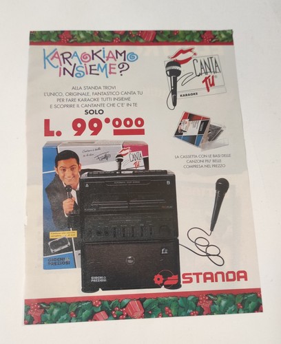 Inserto pubblicità 1994