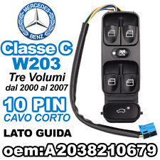 Pulsantiera Alzacristalli Interruttori Vetri MERCEDES Classe C W203 A2038210679