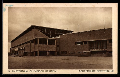 Cartolina amsterdam olimpiadi - amsterdam,,