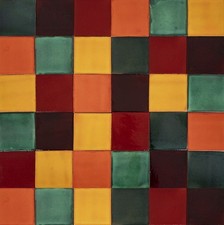 Patchwork in piastrelle di