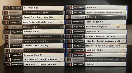 Stock giochi ps2 - stock, ps2: