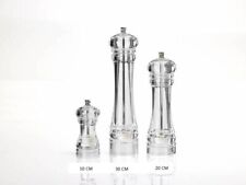 [3 MISURE] MACINA PEPE E SALE Manuale in Acrilico Macinapepe Erbe Sale e Pepe