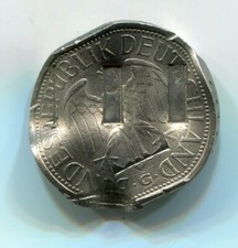 Germania rara moneta waffle