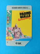 ✳️SCHEDE TELEFONICHE SIP 🇮🇹SERIE "PAGINE GIALLE 91"N.148 CAMPANIA RARA
