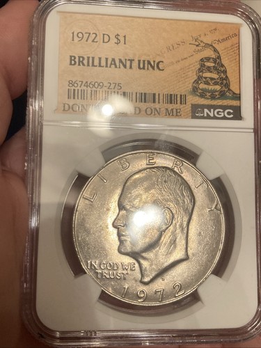 1972 eisenhower dollar - 1972-d,