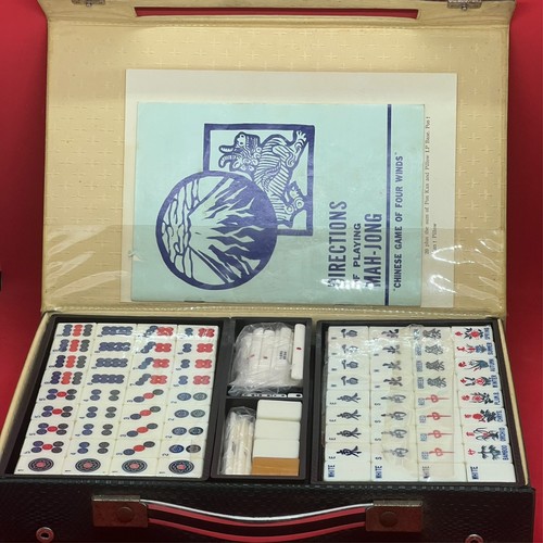 Set mah jong vintage - vintage, completo