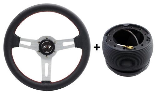 Volante pelle nera - in, cuc