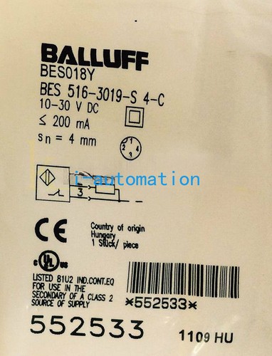 Nuovo per balluff - 1, bes
