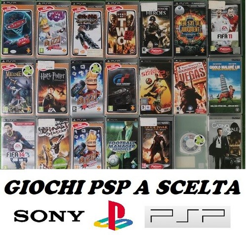 Sony psp playstation giochi - psp,