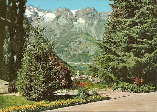 Courmayeur veduta da - (ao),