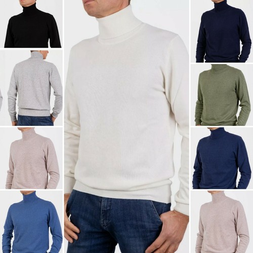 Maglia dolcevita uomo cashmere - dolcevita,