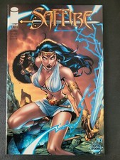 SAFFIRE #1 (2000) IMAGE COMICS JOE MADUREIRA COPERTINA ART! 1° STAMPA!