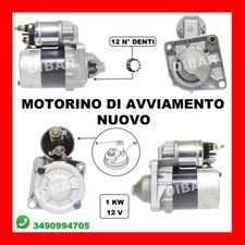 Motorino avviamento nuovo - avviamento,