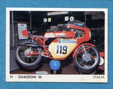 MOTO 2000 - Panini 1972 -Figurina-Sticker n. 91 - GUAZZONI 50 -Rec
