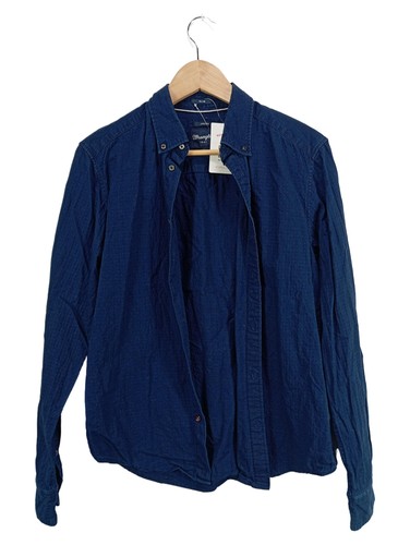 Wrangler camicia uomo blu - uomo,