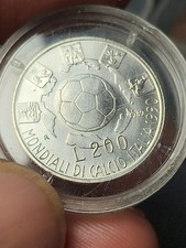 Moneta 200 lire argento 1989 - moneta,