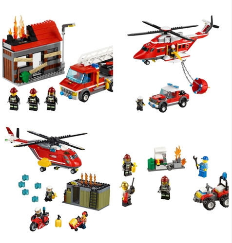 Lego city fire set collection - city,