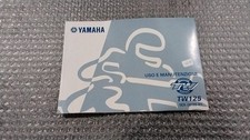 yamaha Tw 125 00 libretto uso
