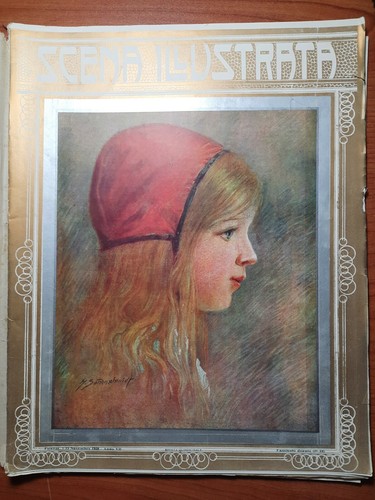 Rivista scena illustrata - rivista, n