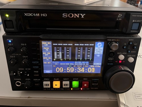 Sony xdcam pdw - sony,