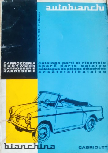 Autobianchi bianchina pt109 - bianchina,