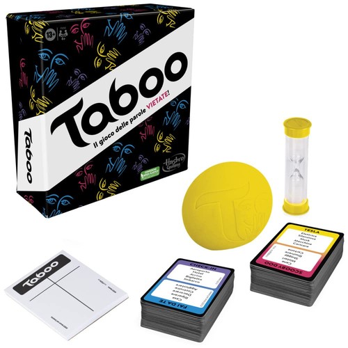 Hasbro taboo classico - hasbro, classico,