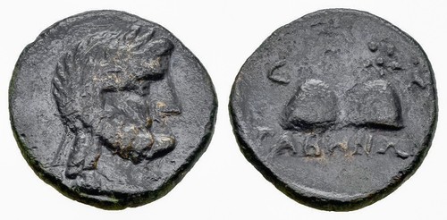 Antico zeus greco - greco, caria