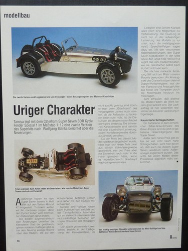 Caterham super seven bdr cycle - super,
