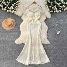 Vestito Abito Elegante Lungo