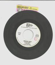 LOREDANA BERTE' 45 giri jukebox 1974 "Volevi un grande amore" MINT+raro STICKER!