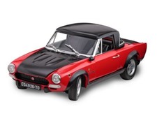 RARISSIMA FIAT 124 SPIDER ABARTH CSA 1972 ROSSA E NERA 1:18 SUNSTAR