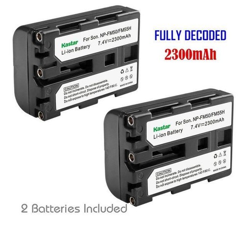 Kastar fm50 battery for - np-fm50,