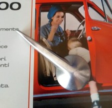 FIAT 500 F - R MANIGLIA IN ALLUMINIO APERTURA SPORTELLO CON FERMO (426)