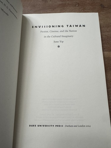 Envisioning taiwan fiction - envisioning,
