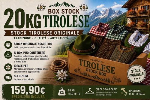 Stock tirolese originale 20kg - tirolese,