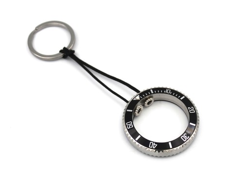 Keychain ghiera black steel - ghiera,
