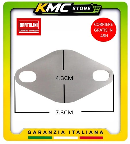Piastra flangia tappo per - 1,