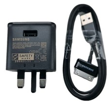 Samsung Galaxy Note 10.1" N8000 N8010 Tab 2 10.1 P5100 Caricatore Cavo USB - Nero