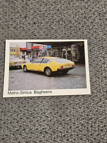 Matra simca bagheera - matra,