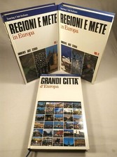 REGIONI E METE D'EUROPA 2 Voll. + GRANDI CITTÀ D'EUROPA - TCI 1990/91 