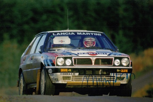 Autografo miki biasion firmato - autografo,