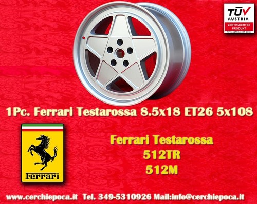 Cerchio anteriore ferrari - pc,