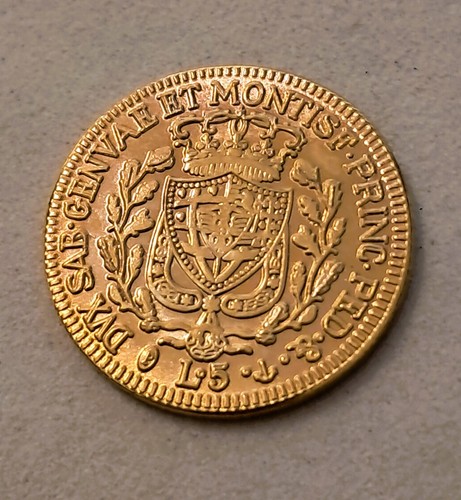Riproduzione moneta lire - moneta, 5