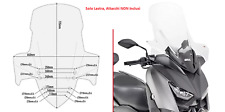 GIVI Parabrezza Trasparente 73,5 x 64 per Yamaha X-MAX 125-300-400 2017 - 2022