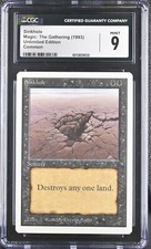 MTG Unlimited SINKHOLE CGC 9