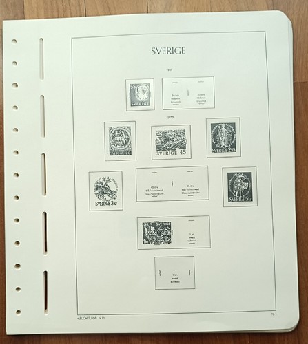 Svezia 1970 1977 - 1970-1977, fogli