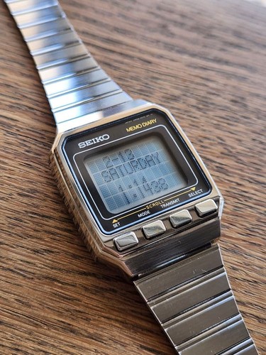 Seiko 2000 memo diary - seiko, uc-2000